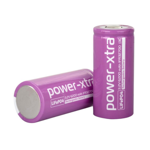 Power-Xtra IFR32700 - 3.2V 6200 Mah LiFePO4 Şarjlı Pil -3C 100 adet